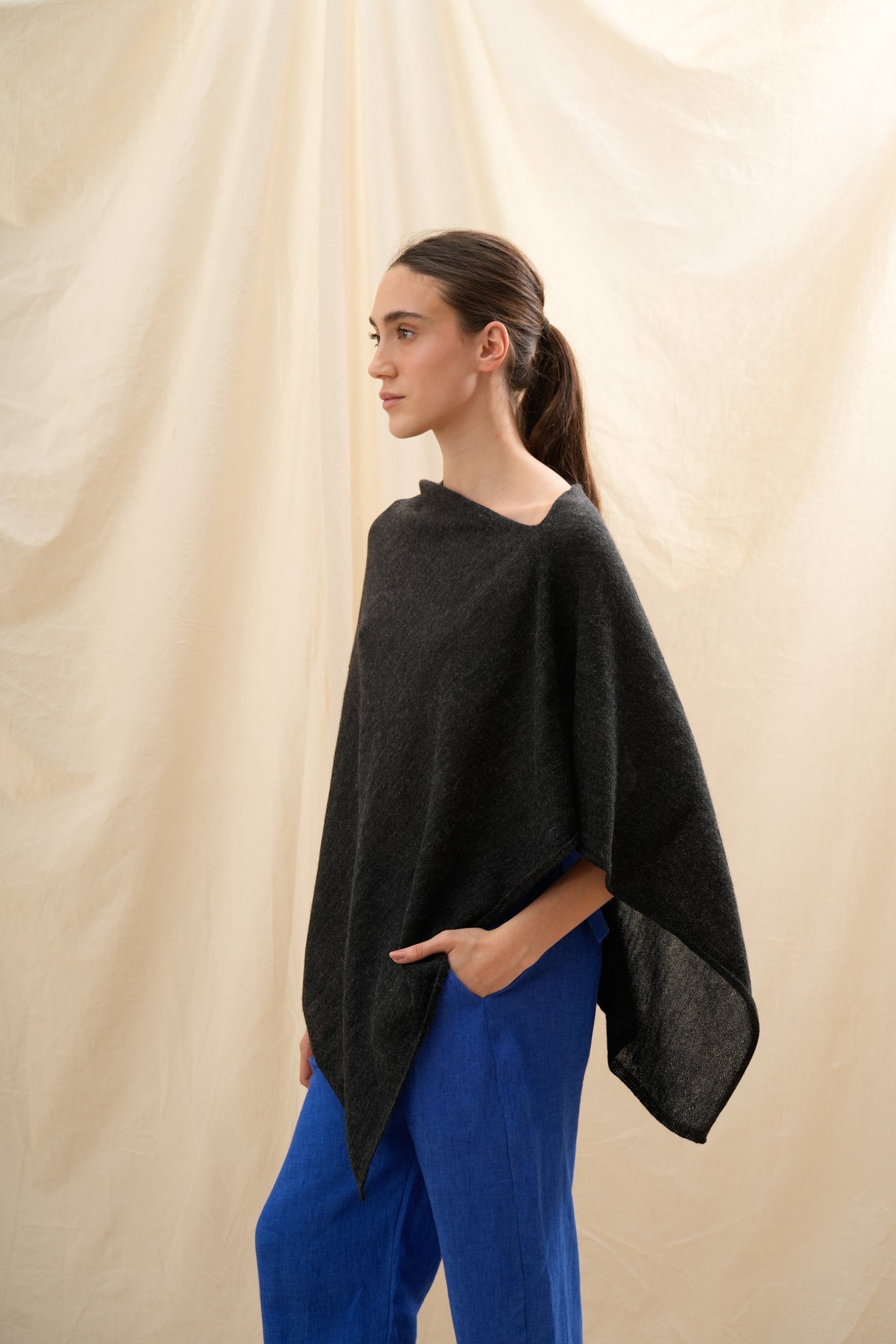 Poncho Faplana | 100% Baby Alpaca