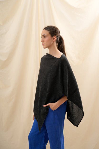 Poncho Faplana | 100% Baby Alpaca