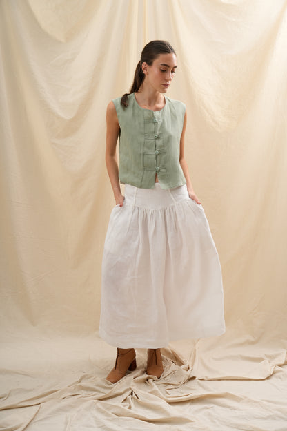 Falda Dalia | 100% Lino l YVOTY