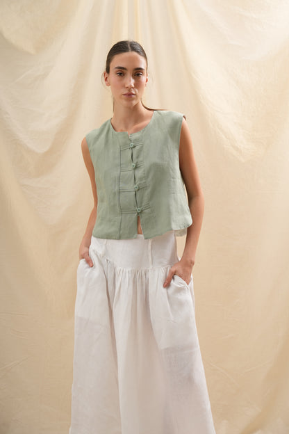 Falda Dalia | 100% Lino l YVOTY