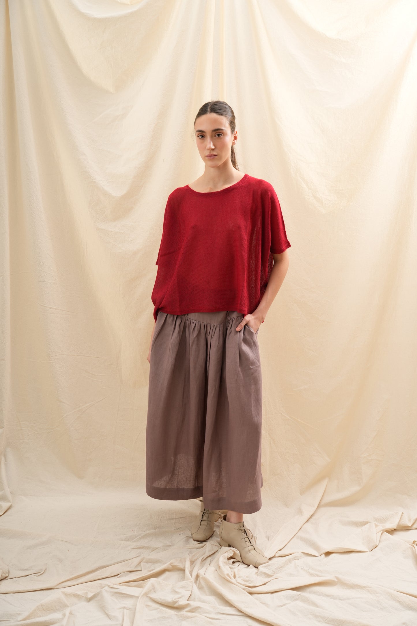 Falda Dalia | 100% Lino l YVOTY