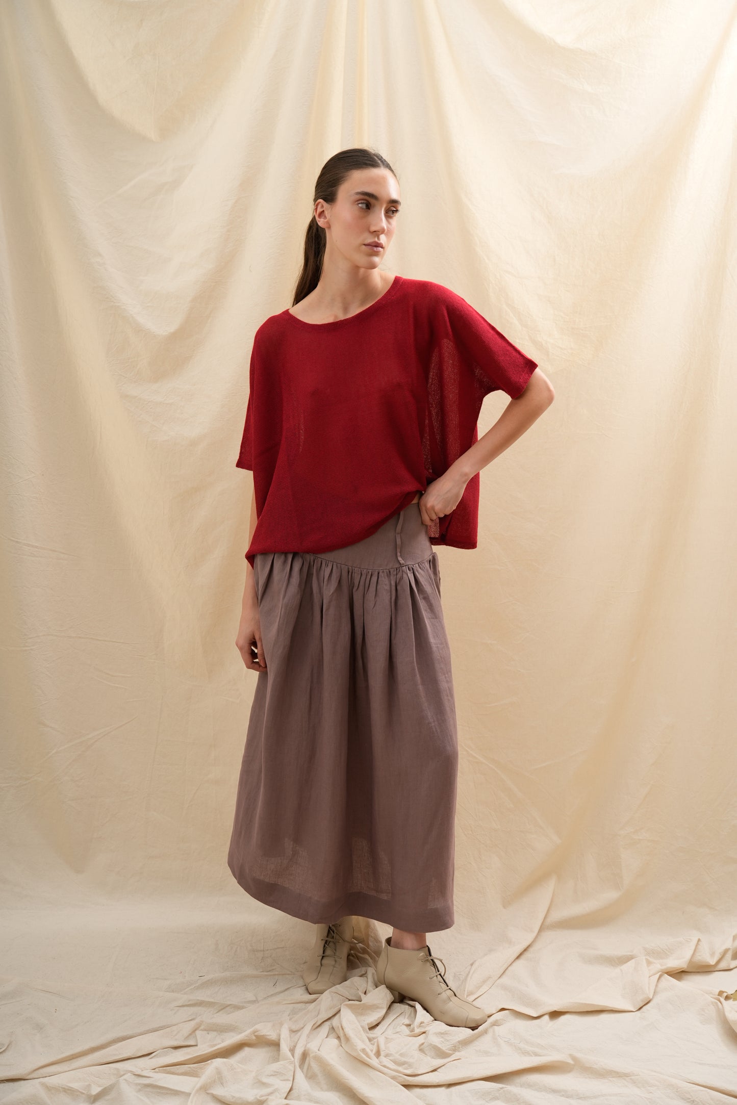 Falda Dalia | 100% Lino l YVOTY