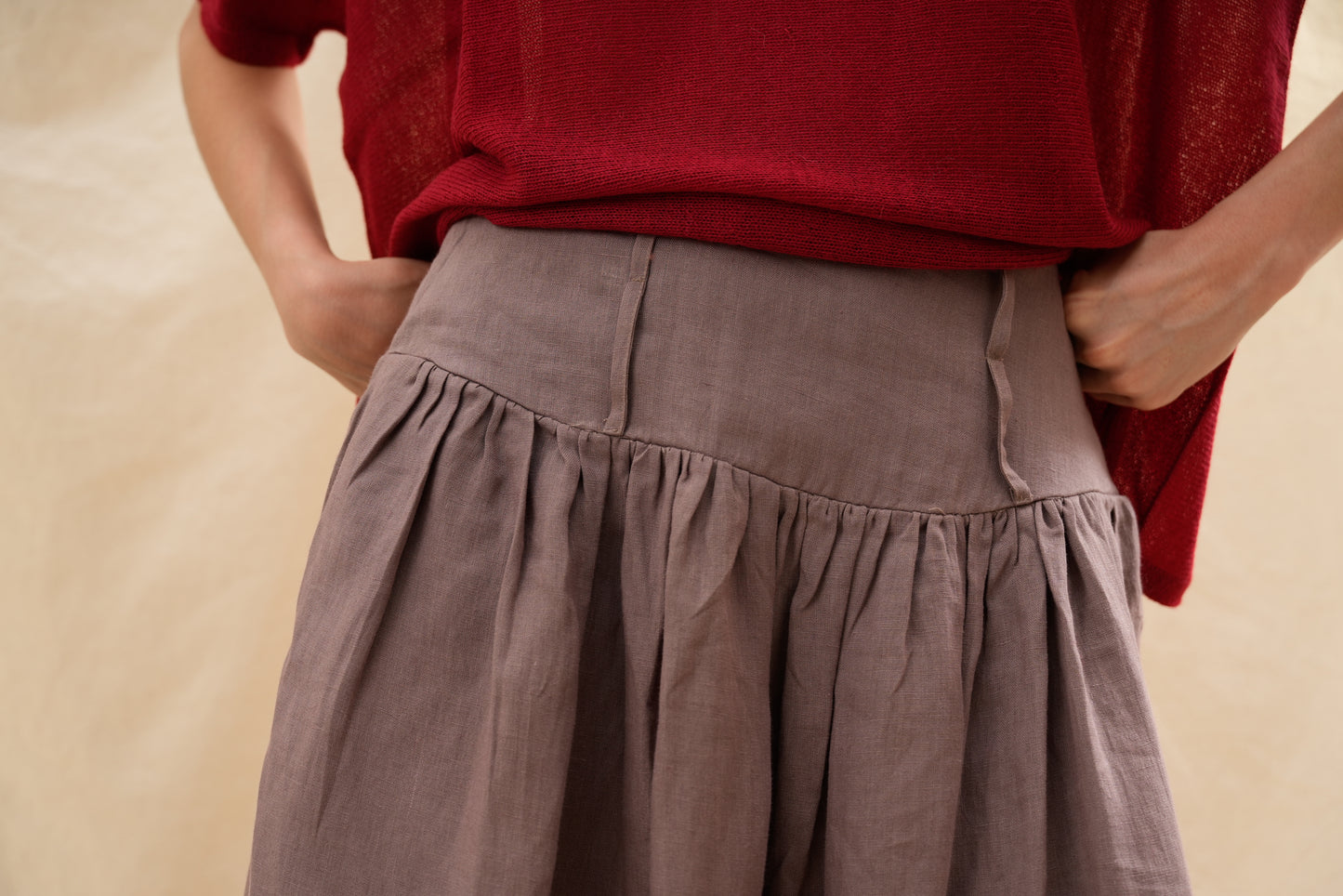 Falda Dalia | 100% Lino l YVOTY