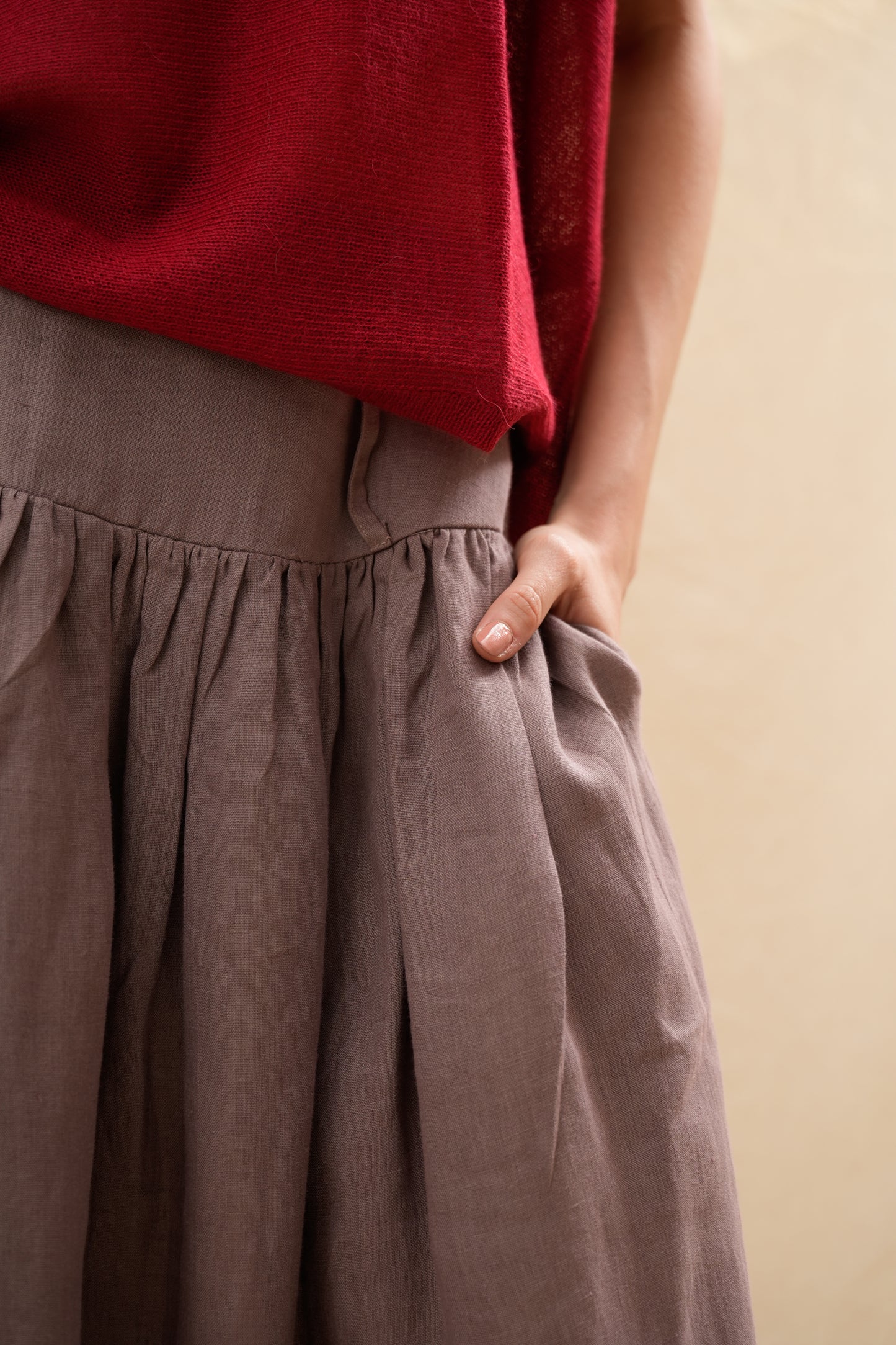 Falda Dalia | 100% Lino l YVOTY