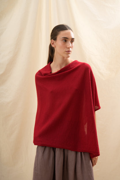 Poncho Faplana | 100% Baby Alpaca