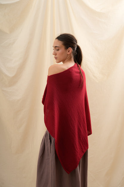 Poncho Faplana | 100% Baby Alpaca