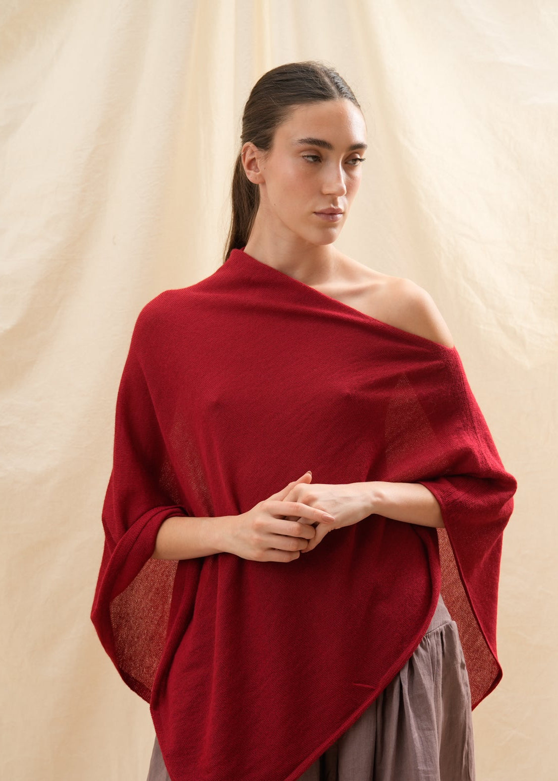 Poncho Faplana | 100% Baby Alpaca