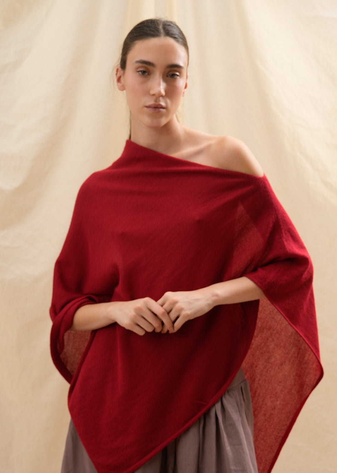 Poncho Faplana | 100% Baby Alpaca