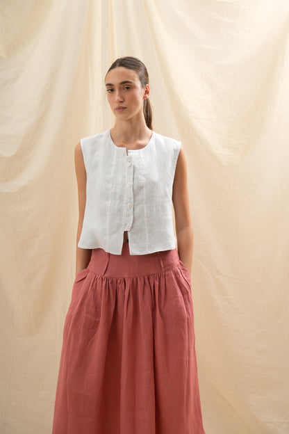 Falda Dalia | 100% Lino l YVOTY