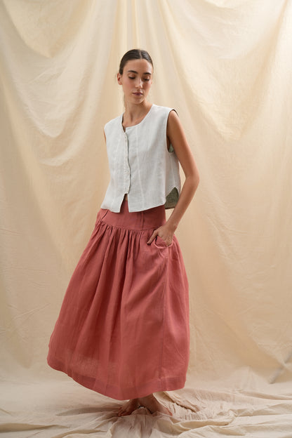 Falda Dalia | 100% Lino l YVOTY