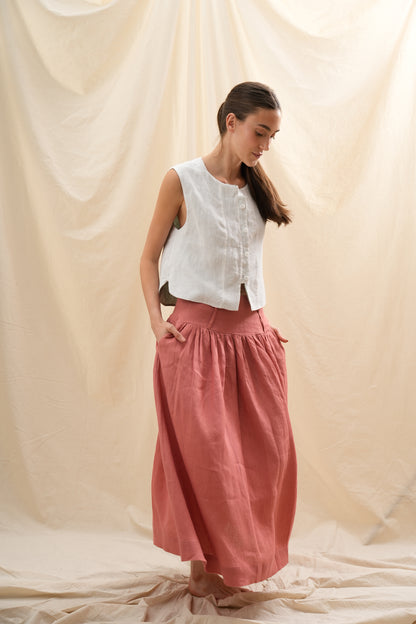 Falda Dalia | 100% Lino l YVOTY