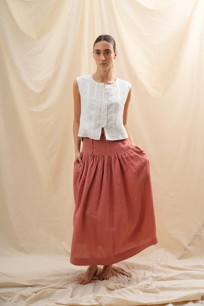 Falda Dalia | 100% Lino l YVOTY