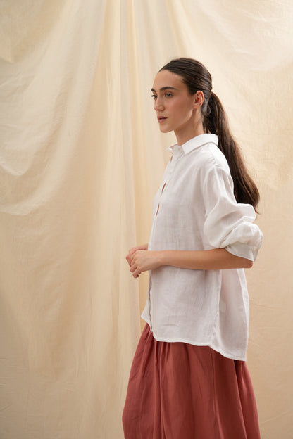 Camisa Jazmín | 100% Lino l YVOTY