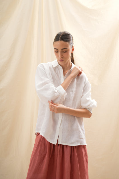 Camisa Jazmín | 100% Lino l YVOTY