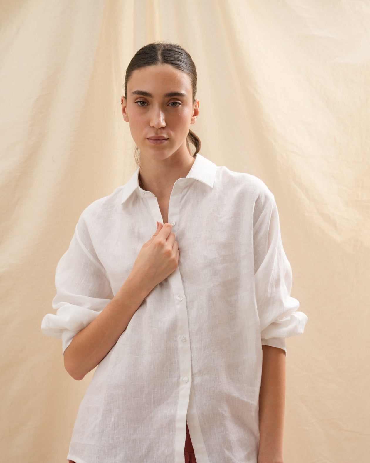 Camisa Jazmín | 100% Lino l YVOTY