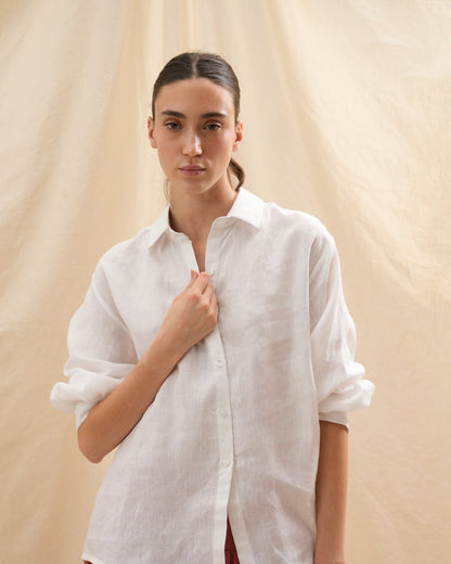 Camisa Jazmín | 100% Lino l YVOTY