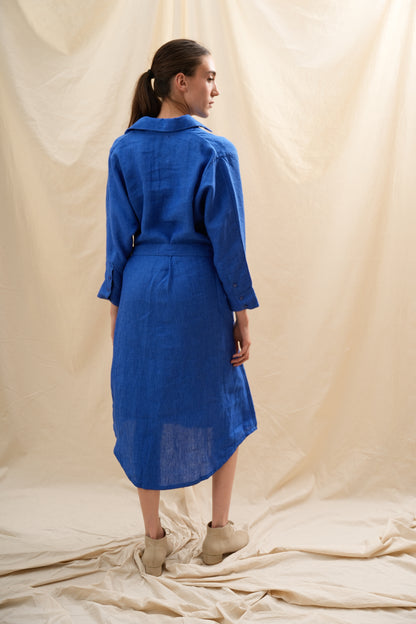 Vestido Camisero Lirio  | 100% Lino l YVOTY