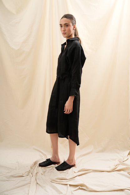 Vestido Camisero Lirio  | 100% Lino l YVOTY