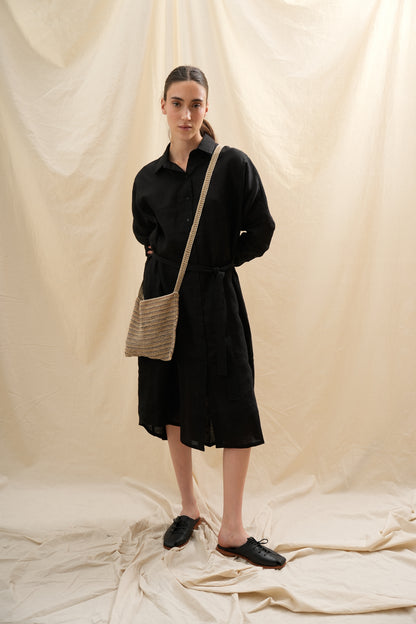 Vestido Camisero Lirio  | 100% Lino l YVOTY