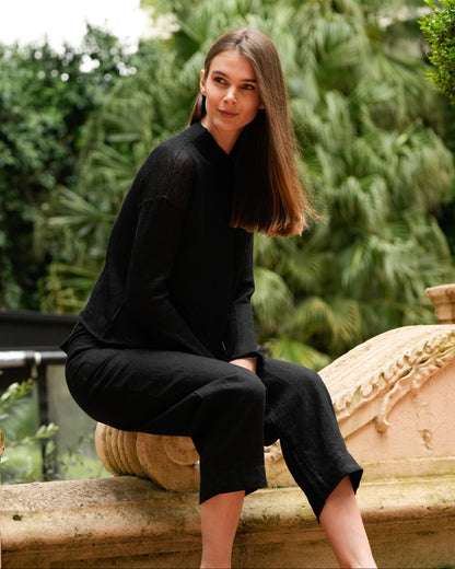 Pantalón Loto | 100% Lino l YVOTY