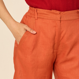 Nicandria pants | Linen | Toasted