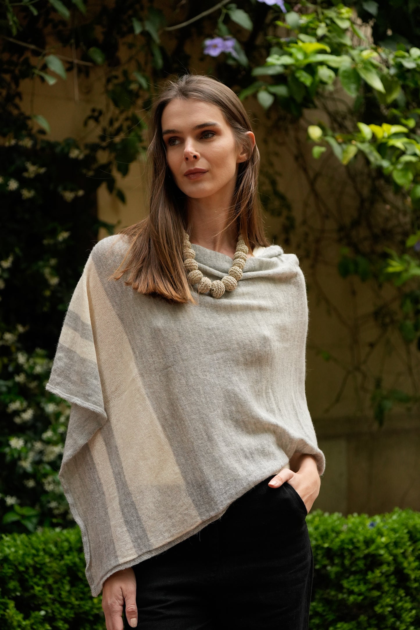Poncho Faplana | 100% Baby Alpaca