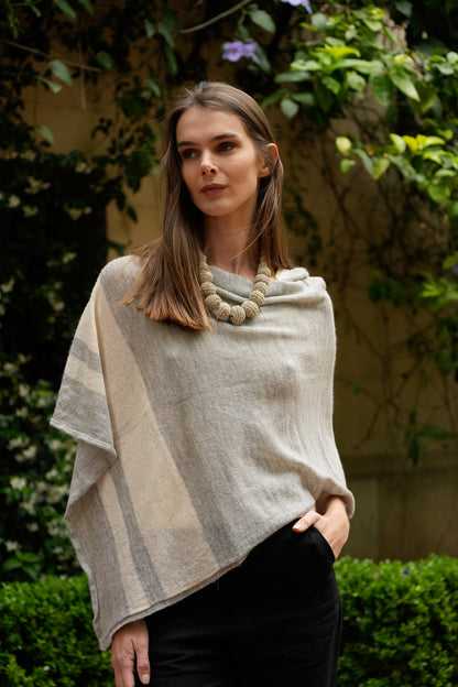 Poncho Faplana | 100% Baby Alpaca