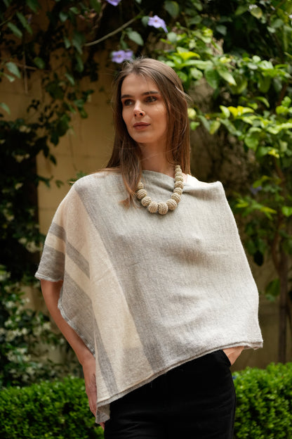 Poncho Faplana | 100% Baby Alpaca