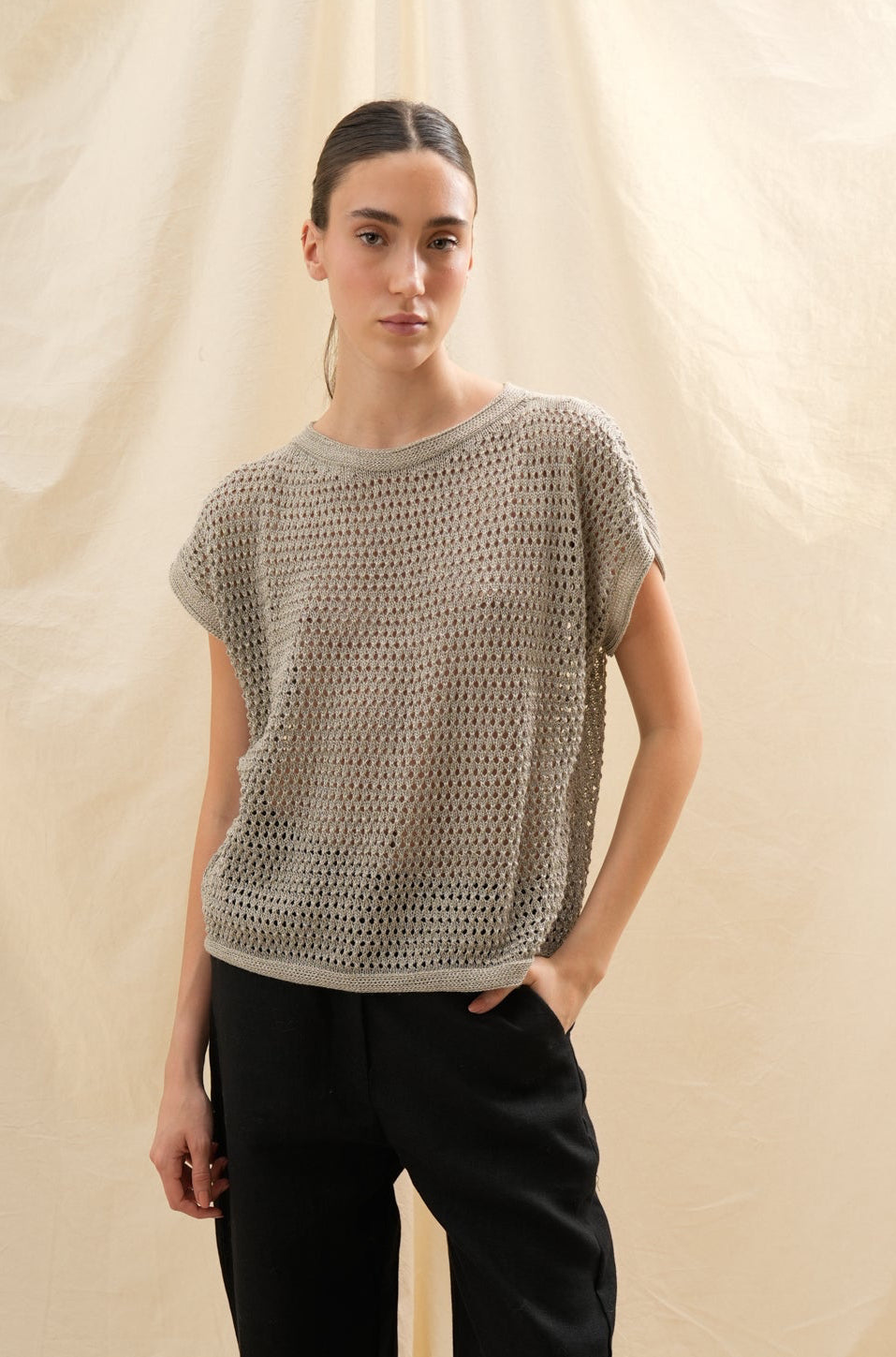 Top Eloisa | 50% Lino, 50% Algodón