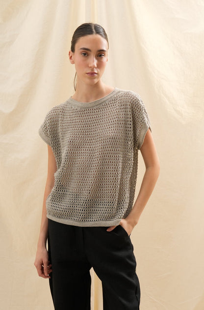 Top Eloisa | 50% Lino, 50% Algodón