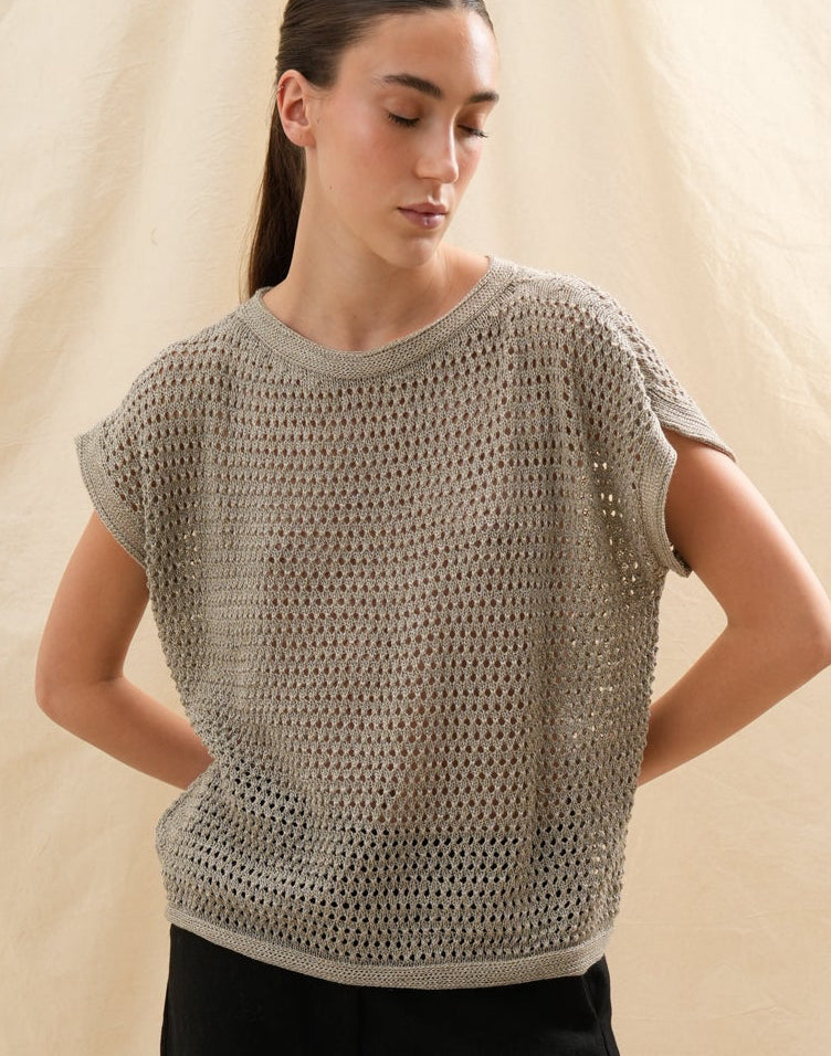 Top Eloisa | 50% Lino, 50% Algodón