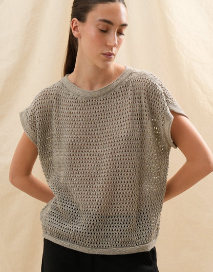 Top Eloisa | 50% Lino, 50% Algodón