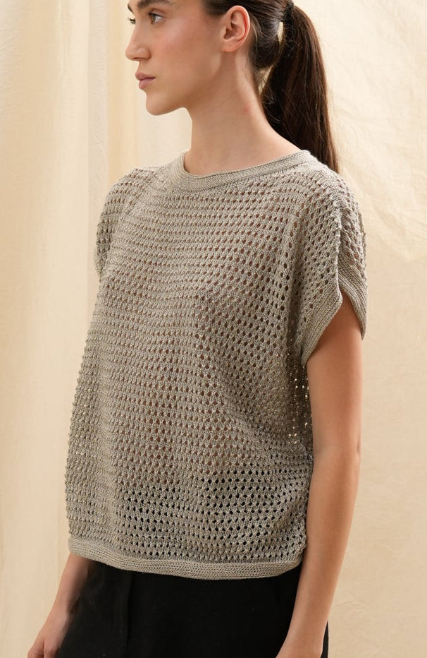 Top Eloisa | 50% Lino, 50% Algodón