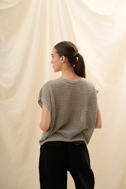 Top Eloisa | 50% Lino, 50% Algodón