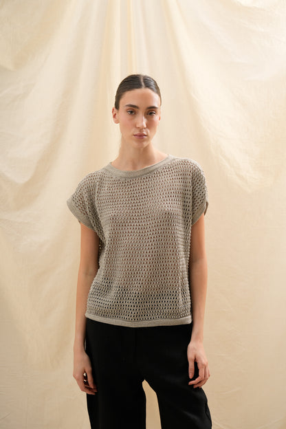Top Eloisa | 50% Lino, 50% Algodón
