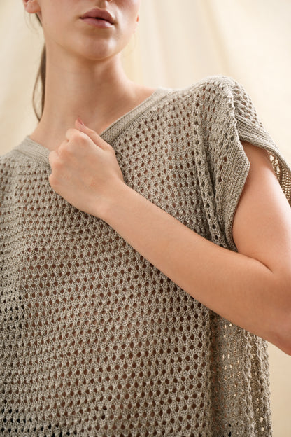 Top Eloisa | 50% Lino, 50% Algodón