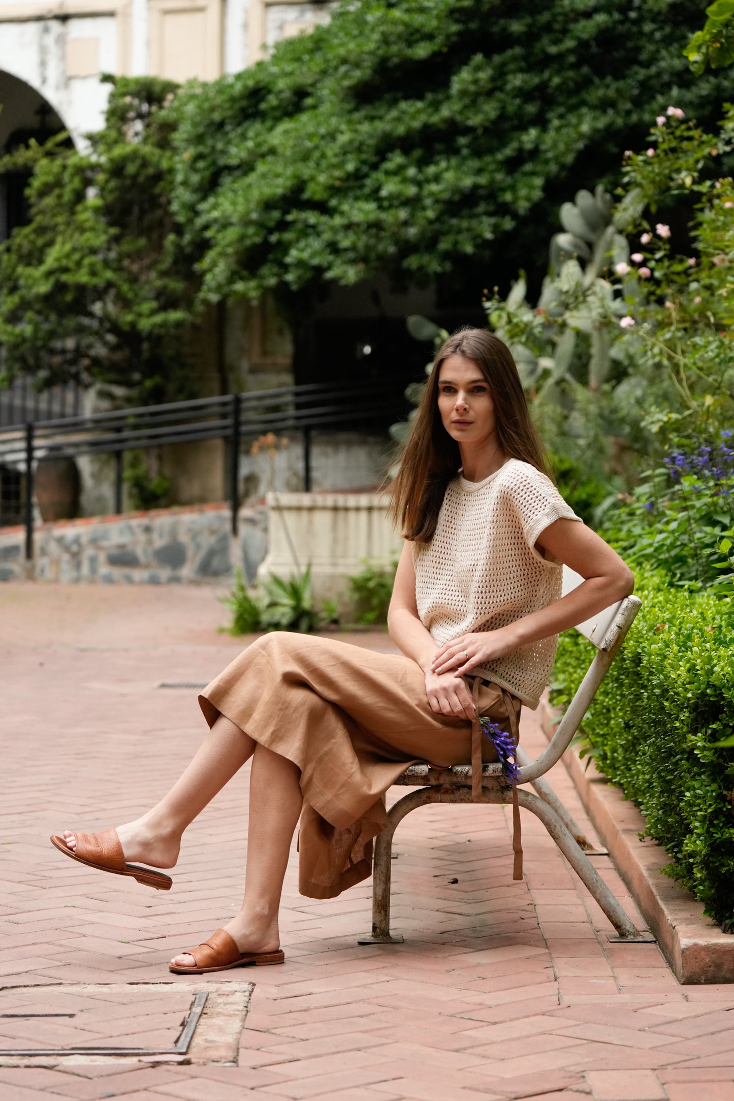Top Eloisa | 50% Lino, 50% Algodón