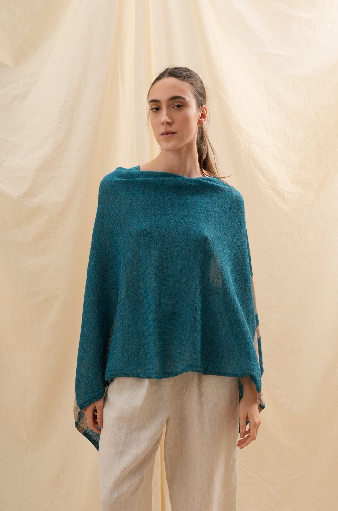 Poncho Faplana | 100% Baby Alpaca