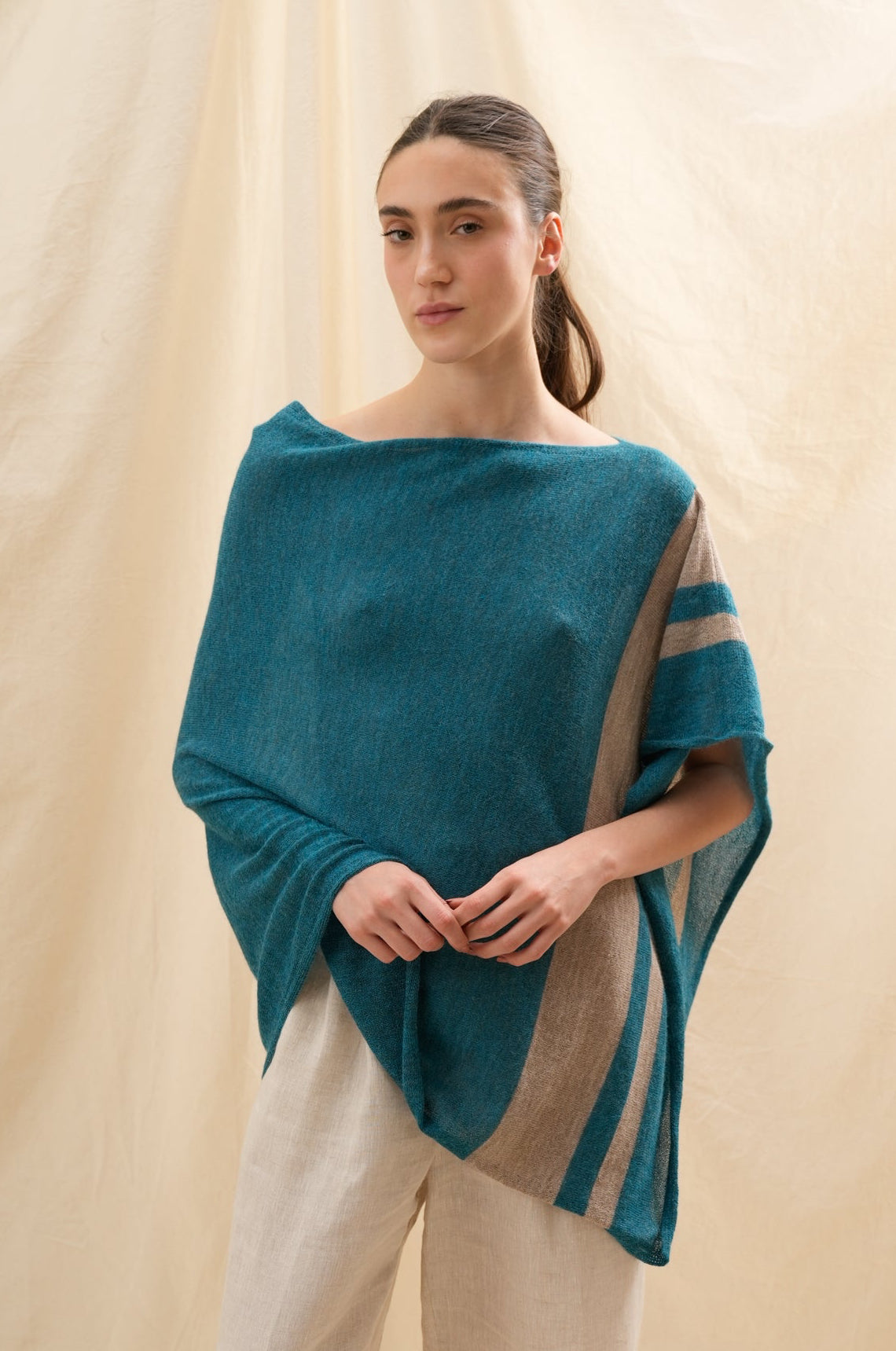 Poncho Faplana | 100% Baby Alpaca