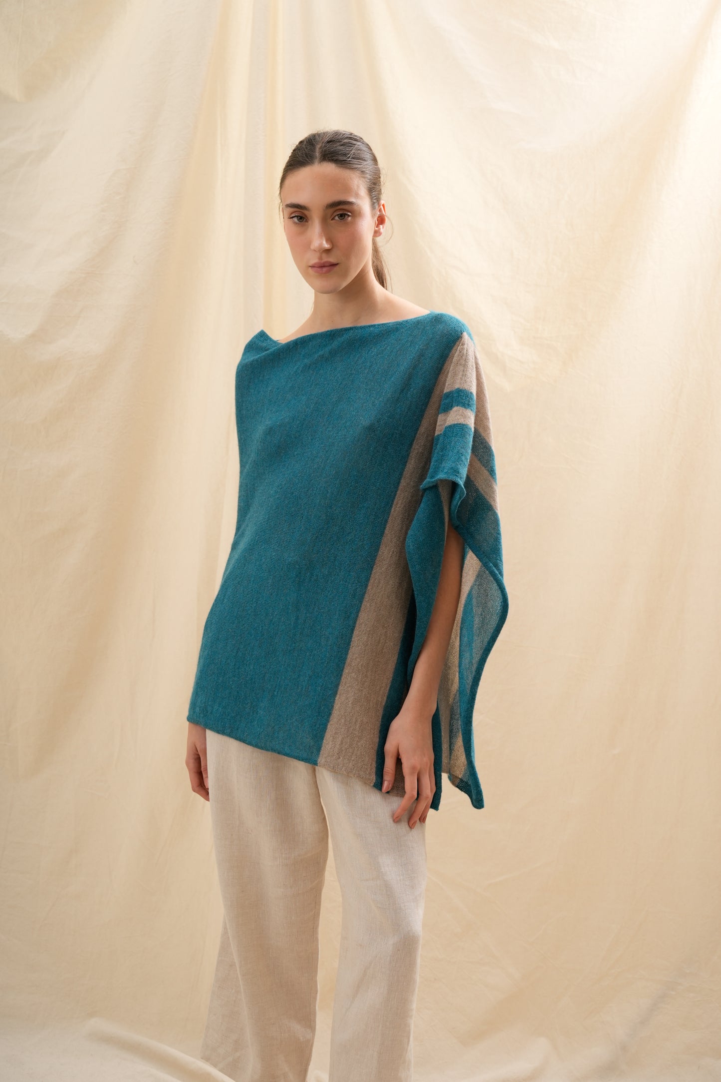 Poncho Faplana | 100% Baby Alpaca