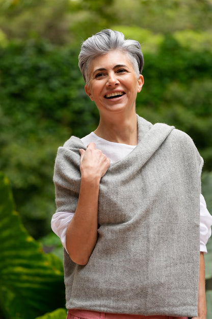 Chaleco/Ruana Fapón | Baby Alpaca