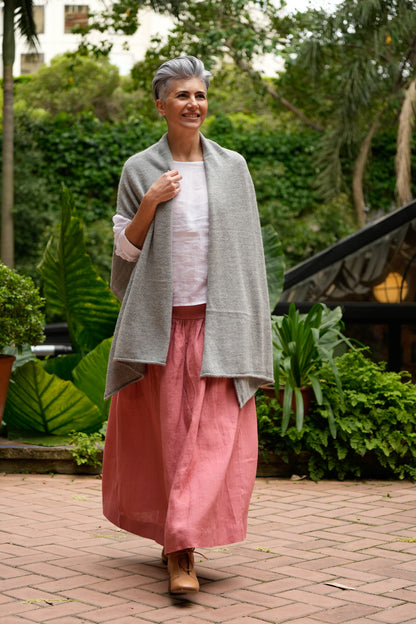 Chaleco/Ruana Fapón | Baby Alpaca