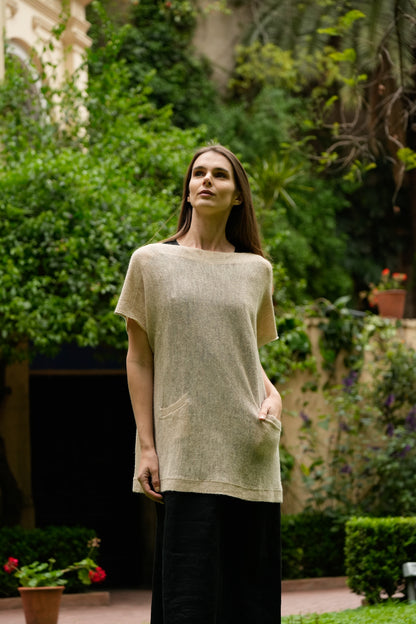 Remerón Farandolin | 30% Lino, 70% Baby Alpaca