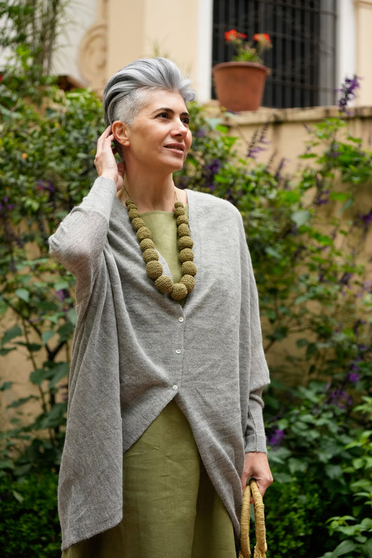 Cárdigan Fax | 100% Baby Alpaca