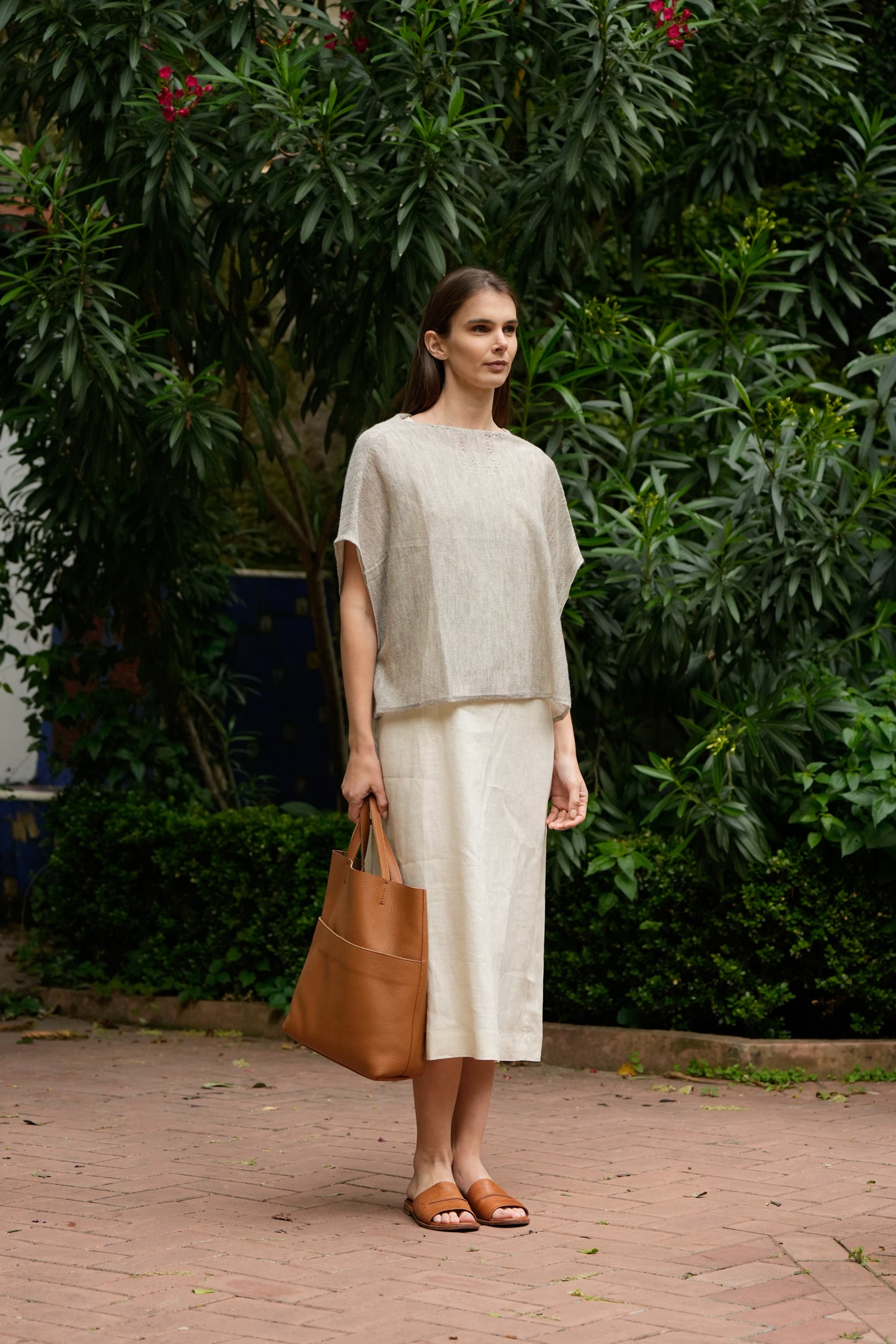 Sweater Fionalin | 70% Baby Alpaca, 30% Lino