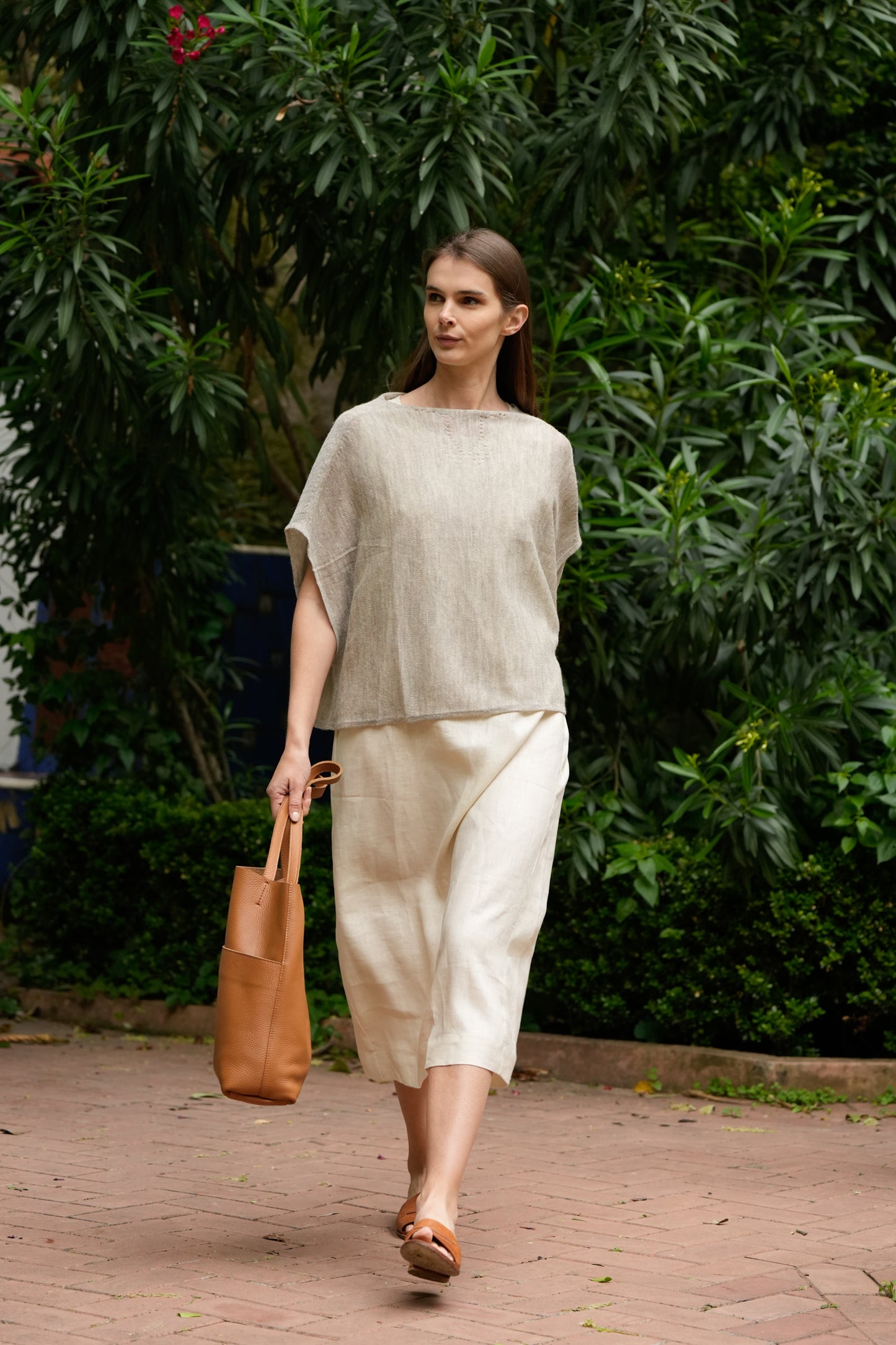 Sweater Fionalin | 70% Baby Alpaca, 30% Lino