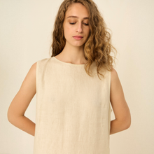 Anna dress | Linen | Sand