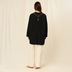 Kimono Chloe | Cotton | Black