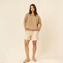 Short Eloisa | Linen | Sand