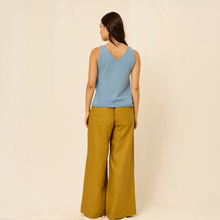 Amaia Trousers | Linen | Olive